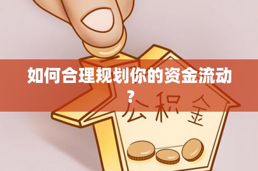 彭阳如何合理规划你的资金流动？
