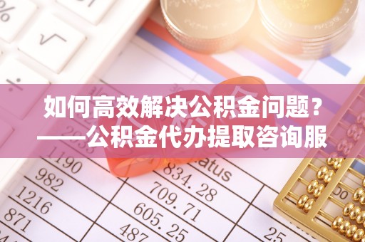 彭阳如何高效解决公积金问题？——公积金代办提取咨询服务指南