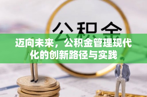 彭阳迈向未来，公积金管理现代化的创新路径与实践