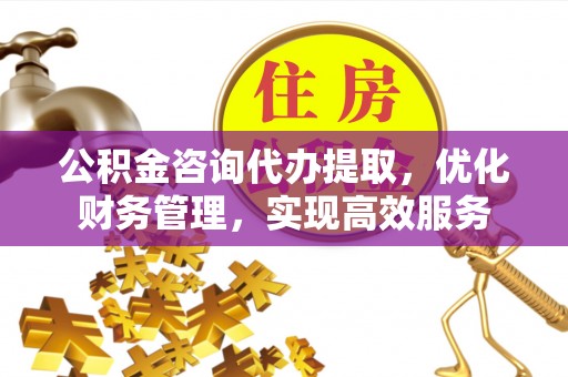 彭阳公积金咨询代办提取，优化财务管理，实现高效服务