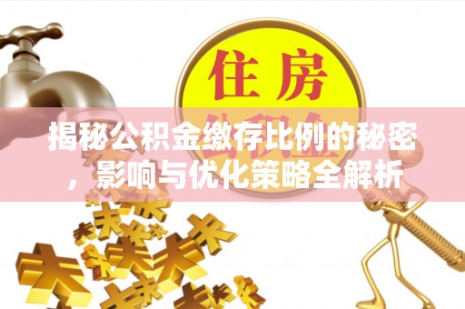 彭阳揭秘公积金缴存比例的秘密，影响与优化策略全解析