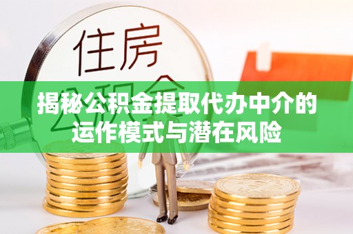 彭阳揭秘公积金提取代办中介的运作模式与潜在风险