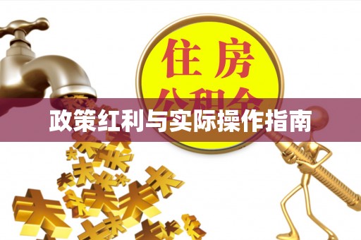 彭阳政策红利与实际操作指南