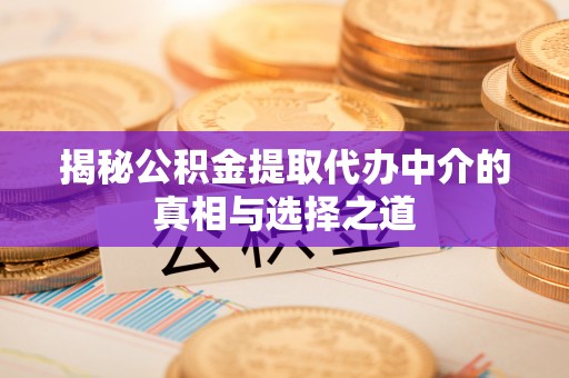 彭阳揭秘公积金提取代办中介的真相与选择之道