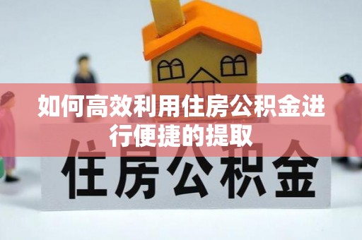 彭阳如何高效利用住房公积金进行便捷的提取