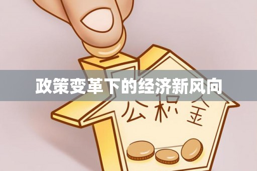 彭阳政策变革下的经济新风向