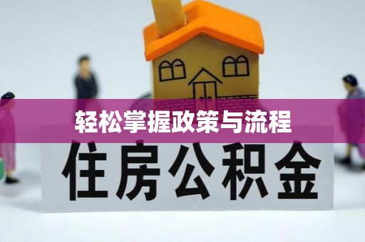 彭阳轻松掌握政策与流程